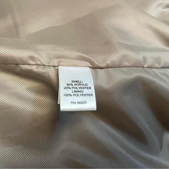 NWT•Banana Republic•Faux Fur Tiger Coat•sz S - Picture 7 of 12